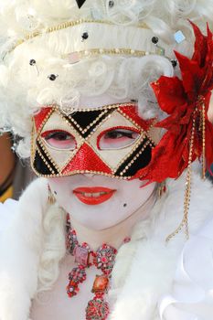   Beautiful mask in Venice, Italy