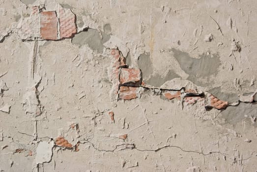 The Background from high detailed fragment stone wall