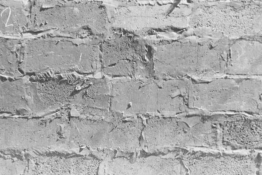 The Background with old colored brick wall