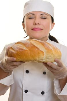 The aroma of fresh baked bread.