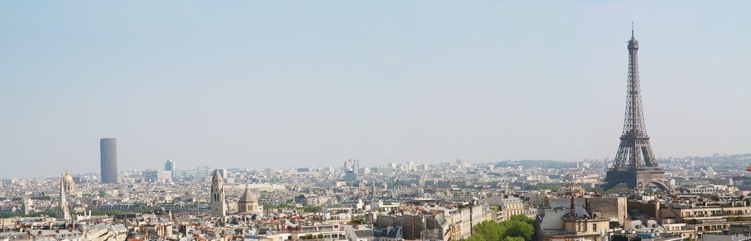 Paris, panoramic view 