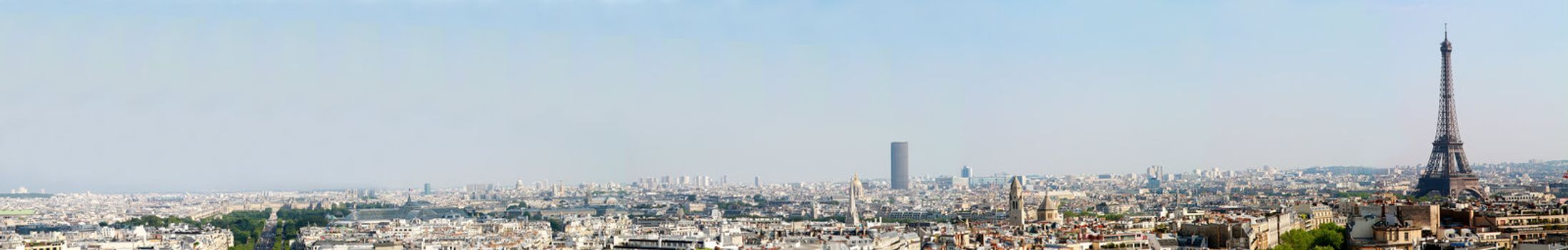 Paris, panoramic view 