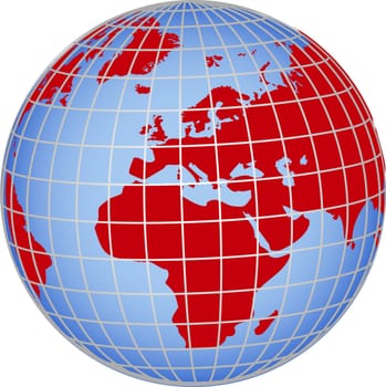 Globe Europe Africa
