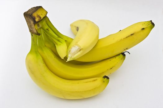 A perfect bunch of bananas, this file comes with a clipping path