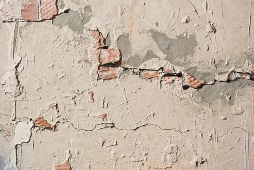 The Background from high detailed fragment stone wall