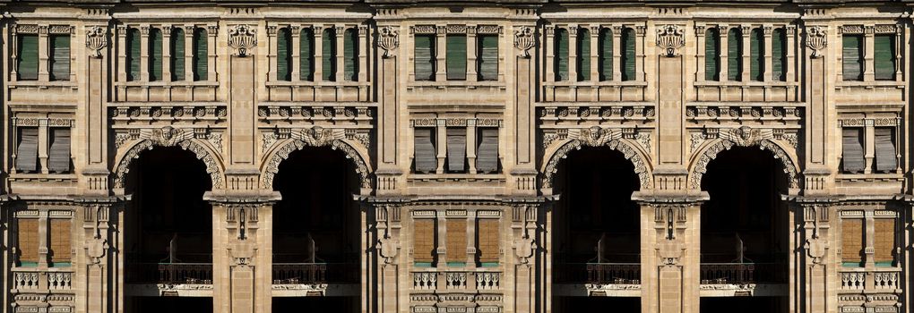 Balluta Buildings in St Julians Balluta Bay in Malta were built in 1928 and are the finest example of Art Nouveau on the islands