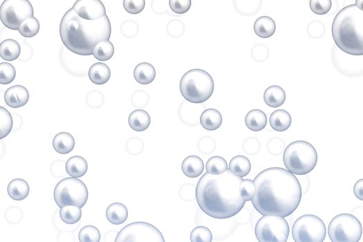 Soda Pop Fun Color Bubbles Abstract Illustration