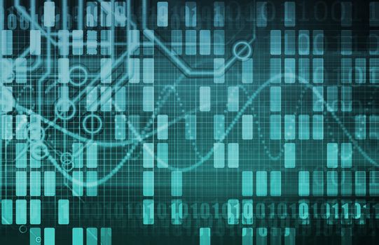 Internet World Wide Web Abstract Tech Background