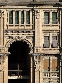 Balluta Buildings in St Julians Balluta Bay in Malta were built in 1928 and are the finest example of Art Nouveau on the islands