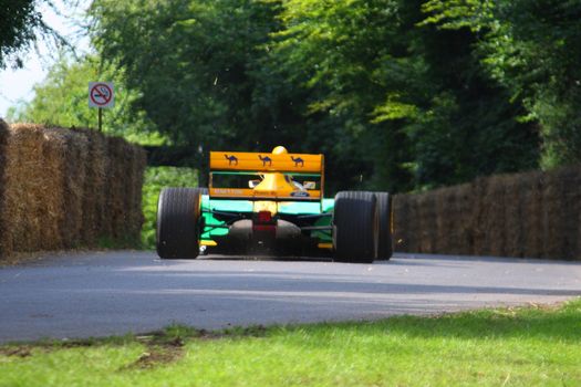 Rear of a Formula One car