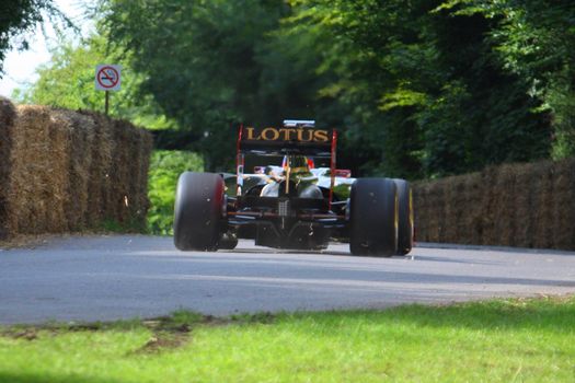 Rear of a Formula One car