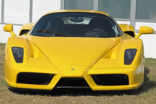 Yellow Ferrari Enzo