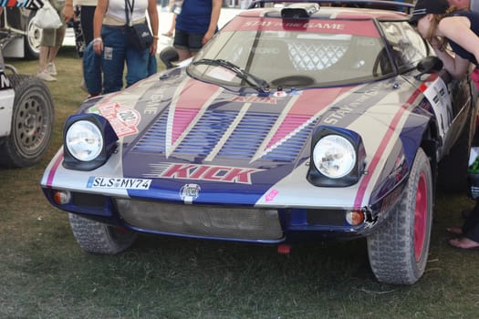 Lancia Stratos Rally car