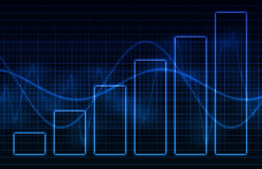 Business Charts Concept Diagram as a Abstract