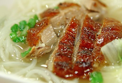 chinese siu mei noodle