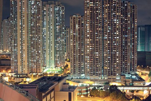 Hong kong at night 