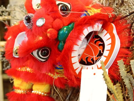 chinese lion head 
