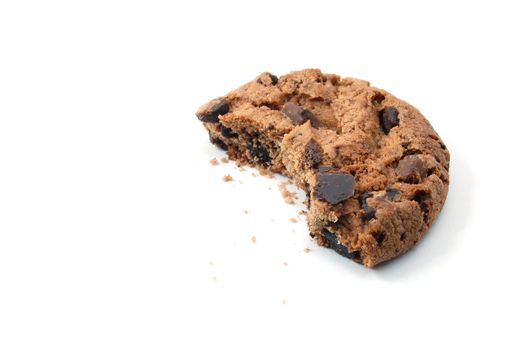 sweet cookies isolated on a white background