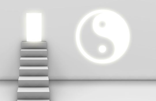 Path to Enlightenment with a Yin Yang Spiritual