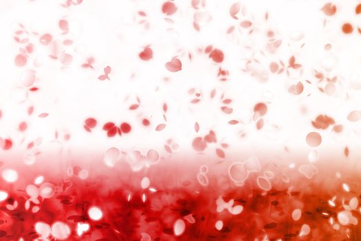 A Soft Falling Leaves Abstract Background Art