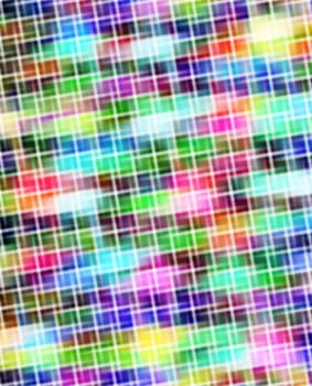 texture of bright colored blur squares and white lines