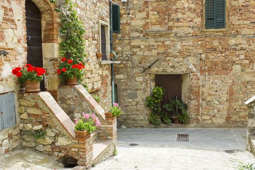 lovely tuscan street - Radda in Chianti