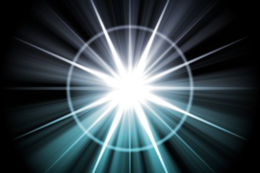 Blue Star Sunburst Abstract Background Wallpaper Texture