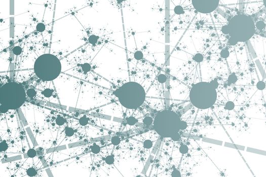 Futuristic Technology Data Flow Color Digital Abstract