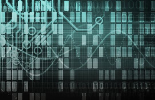 Advanced Technology Science As a Art Background