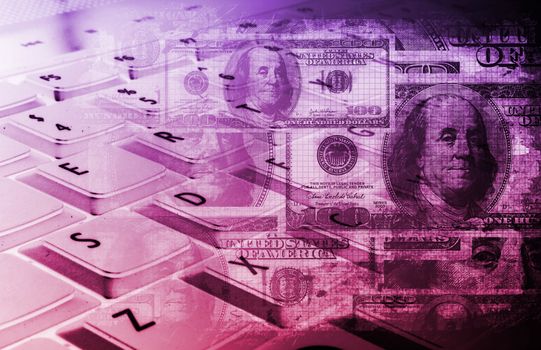 Ecommerce or Electronic Commerce Online as a Art