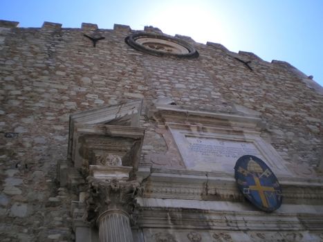 ancient church in taormina  