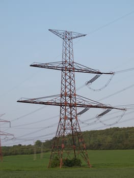 wiring, the big electric pole