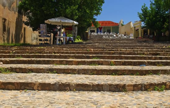 Stairways in Trinidad, Cuba