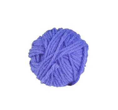 ball of yarn isolated with clipping path