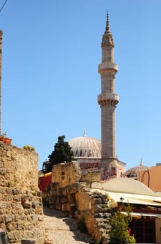 Old Town of Rhodes - polished and old simultaneously. Incredibly blue sky, sun, building the Turkish domination.