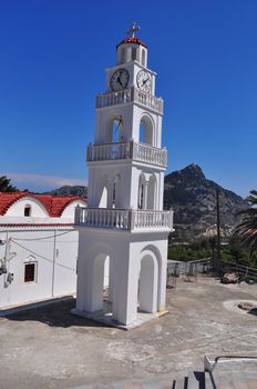 Chapel in Lindos Town, Rhodes, Greece