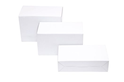 empty boxes cardboard isolated on white background 