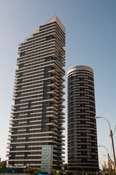 Roof of the buildings at Tel-Aviv .
