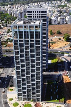 Roof of the buildings at Tel-Aviv .
