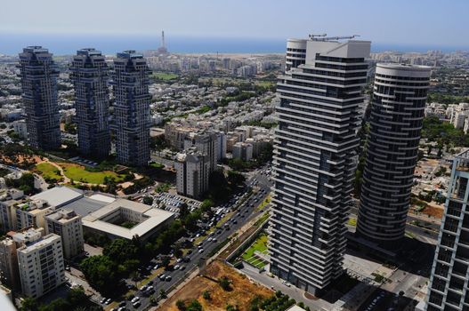 The modern metropolis with enormous opportunities for both business and leisure. Tel-Aviv .