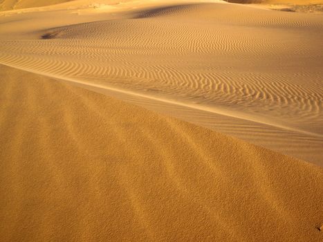 Sand patterns and riples Utah USA