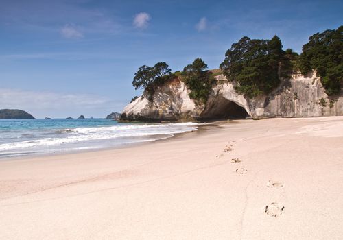 Hahei at Cathedral Cove on the Coromandel Penninsula, New Zealand.