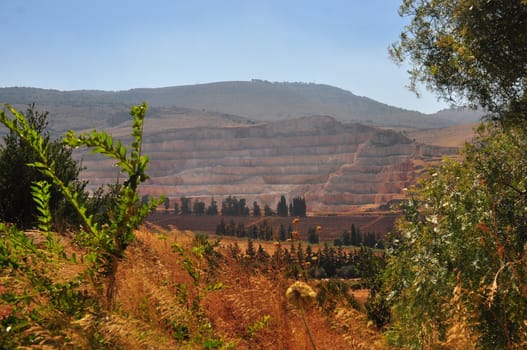 View of the Golan. North Israel.