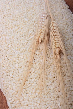 Component of a national Greek cuisine sour Frumenty Pasta.