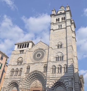 Cattedrale di San Lorenzo cathedral church, Genoa, Italy