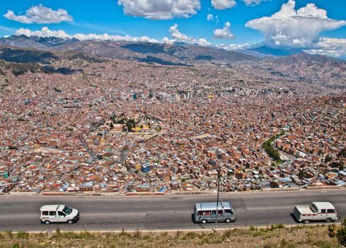 The crazy Bolivian City of La Paz
