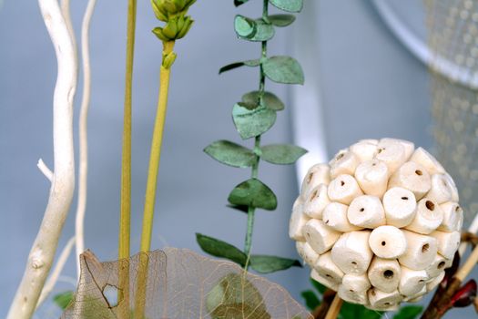Artificial flowers, flower background