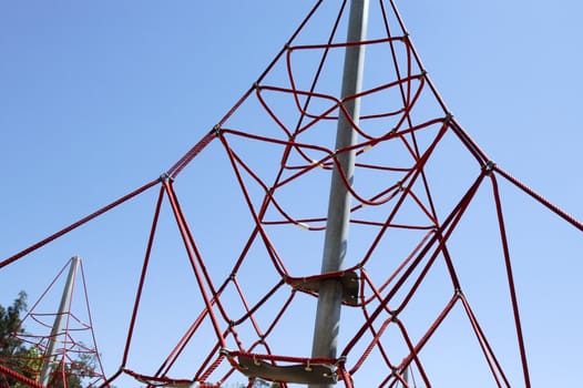 Play web in a city park