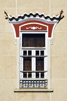 Decorated window, Portugal