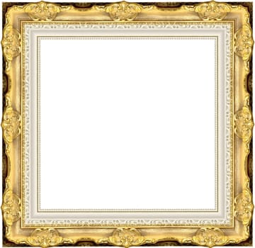 a picture frame on a white